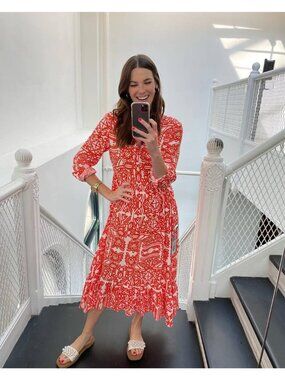 Mare Mare x Anthropologie Lynda Tiered Maxi Dress Size Large